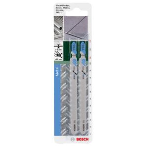Нож за зеге Bosch T 318 A Basic for Metal, 2 бр.